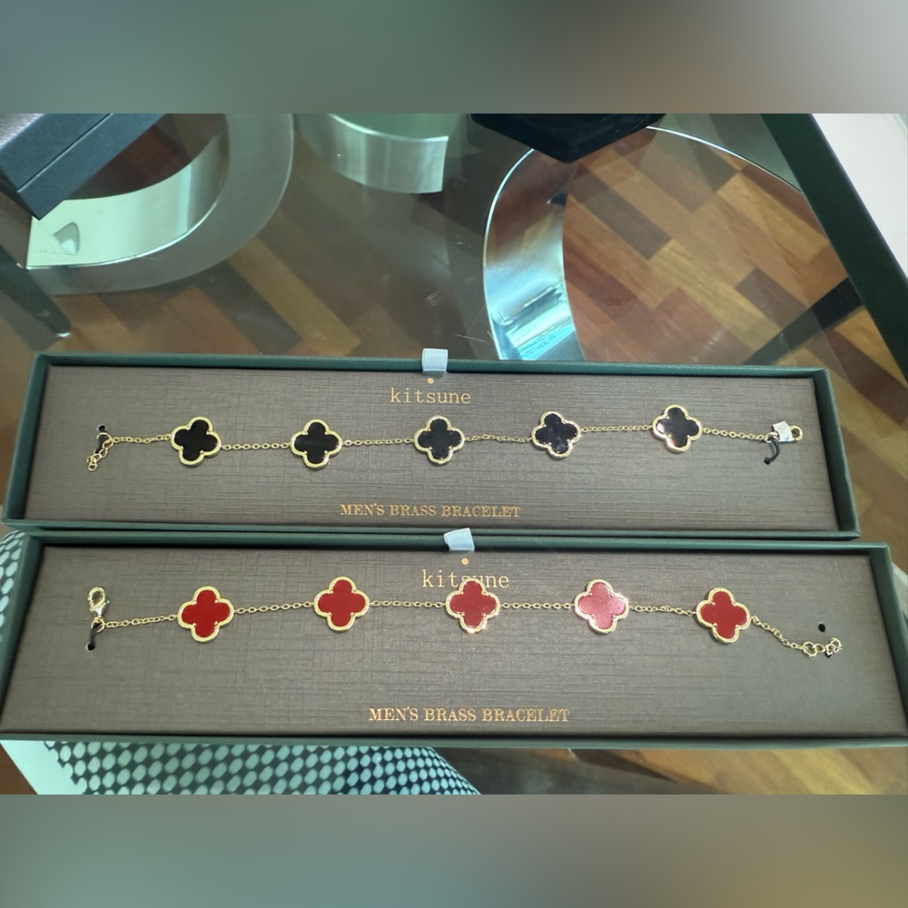 Bundle of Kistune Clover Bracelets